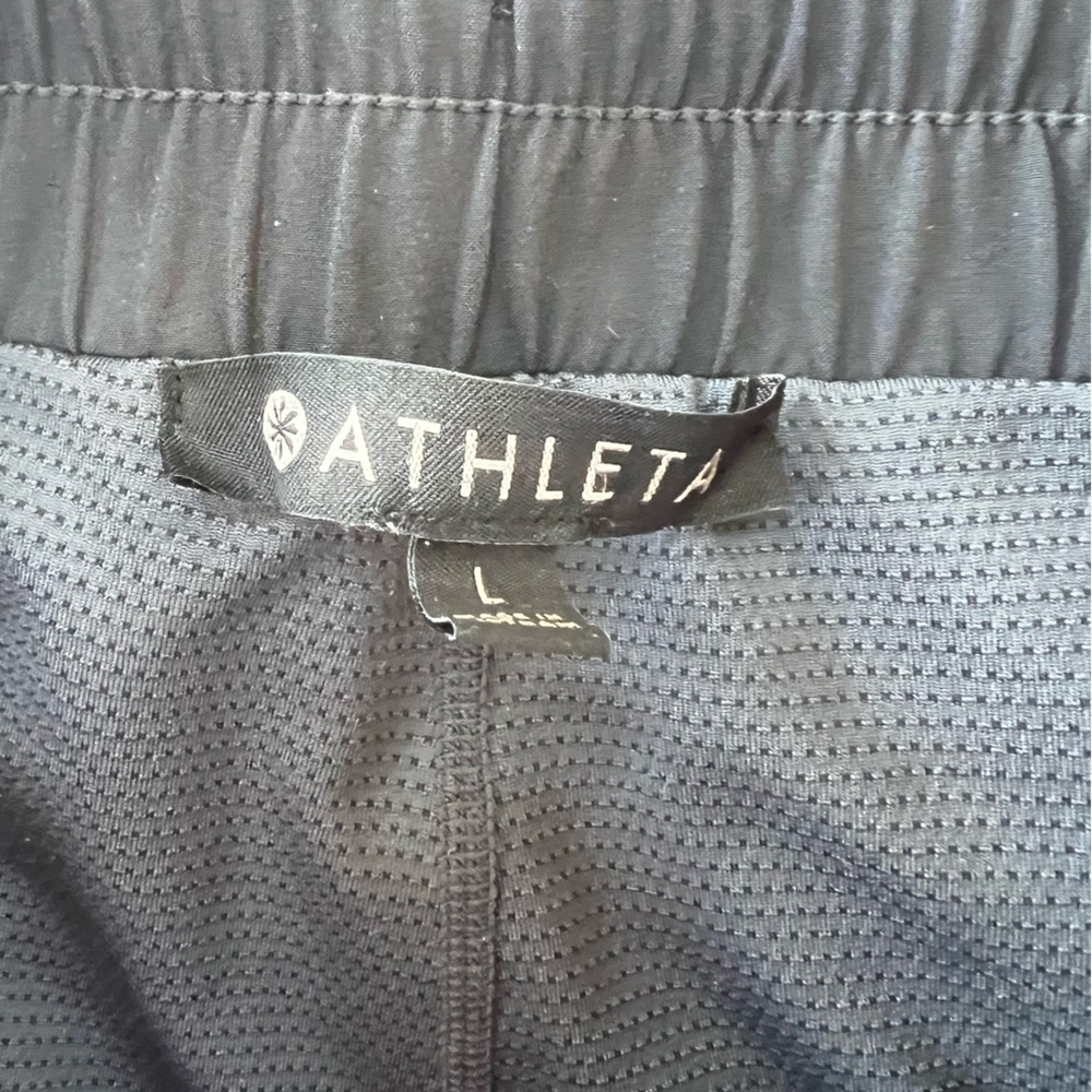 Athleta Excursion Hybrid Skort in Gray Black Heather, Size L - Picture 9 of 11